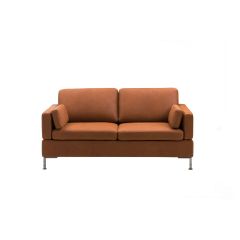 Brühl-Alba-Sofa-hellbraun-2 Sitzer-Ansicht vorne-Schlafsofa Shop
 Brühl-Alba-Sofa-hellbraun-2 Sitzer-Ansicht vorne-Schlafsofa Shop