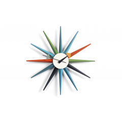 Vitra-Sunburst Clock mehrfarbig-Accessoires-Schlafsofa Shop
 Vitra-Sunburst Clock mehrfarbig-Accessoires-Schlafsofa Shop