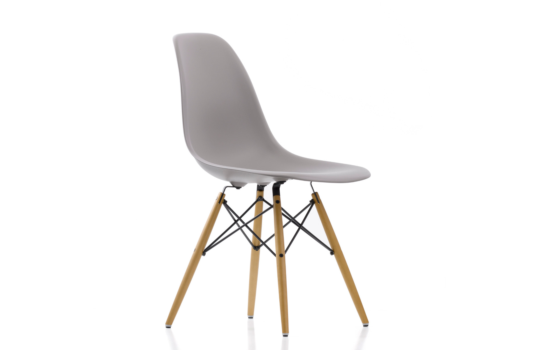 eames plastic side chair dsw